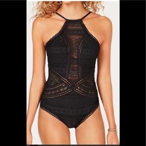 Becca Crochet One Piece Swimsuit